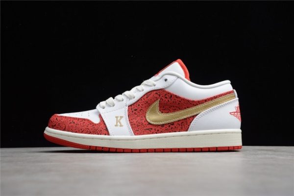 Nike Air Jordan 1 Low Basketball DJ5185-100 - Image 2