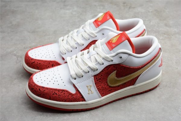 Nike Air Jordan 1 Low Basketball DJ5185-100 - Image 5