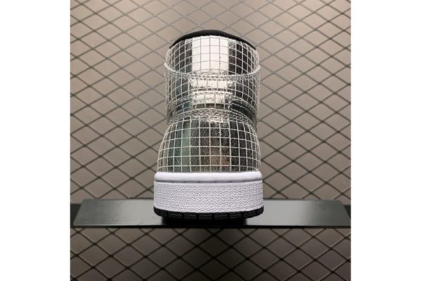 Jordan 1 Mid SE Disco Metallic Silver (W) CU9304-001 - Image 5