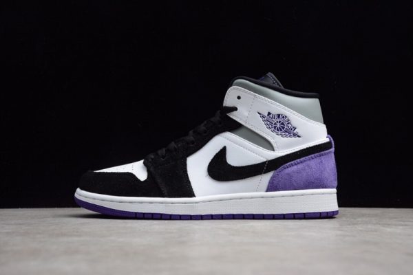 Jordan 1 Mid SE Purple  852542-105 - Image 2