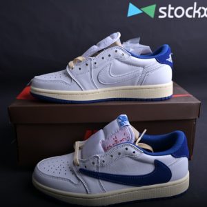 Travis Scott x Nike Air Jordan 1 Low Sail White Royal Blue (SP Batch) DM9868-218