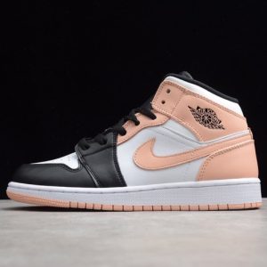 Jordan 1 Mid Arctic Orange Black Toe (GS) 554725-133