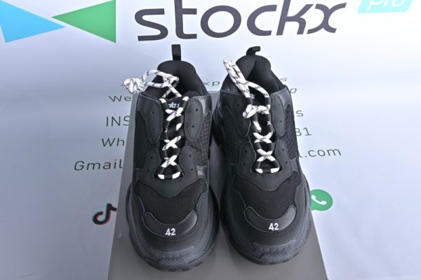 Ba***ci*ga Triple S Black 541624 W09O1 1000(SP batch) - Image 3