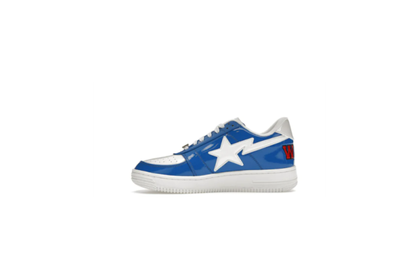 A Bathing Ape Bape Sta Low Color Block Shark Blue - Image 2
