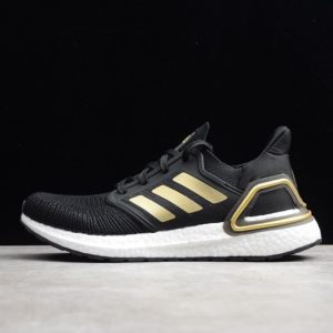 adidas Ultra Boost 20 Black Gold White EE4393