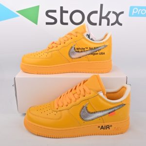 Off-White X NK Air Force 1   University Gold (SP Batch) DD1876-700