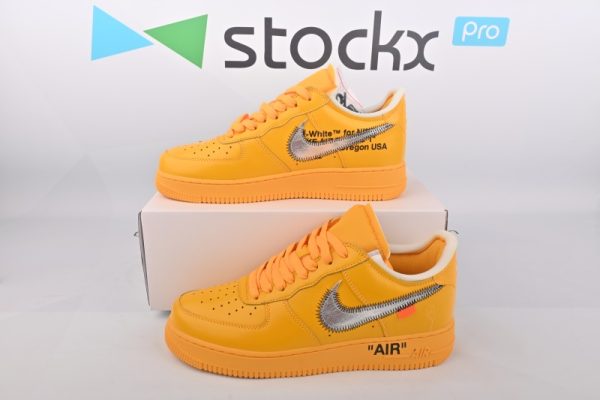 Off-White X NK Air Force 1   University Gold (SP Batch) DD1876-700