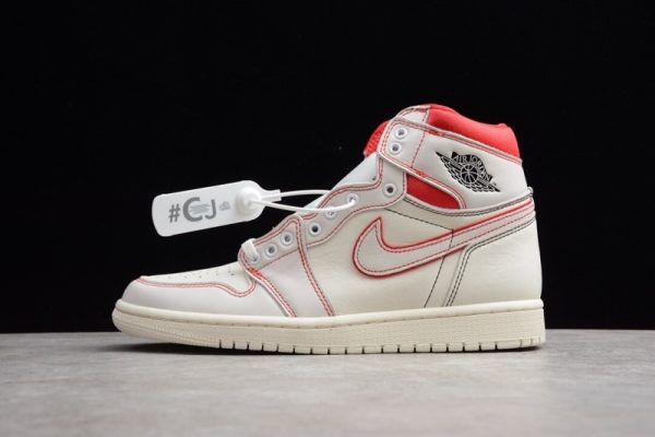 Jordan 1 Retro High Phantom Gym Red(SP Batch) 555088-160 - Image 2