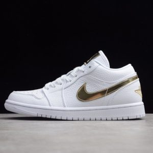 Jordan 1 Low White Metallic Gold (W) CZ4776-100