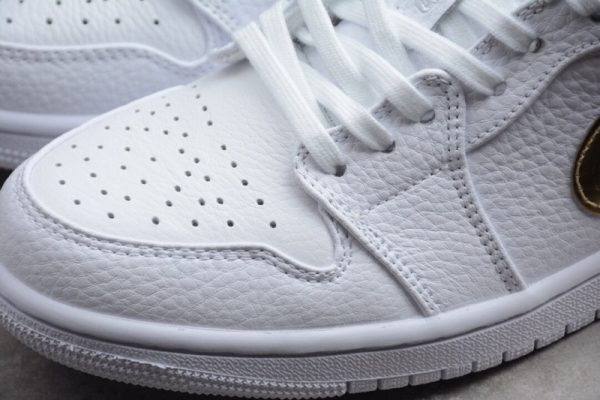 Jordan 1 Low White Metallic Gold (W) CZ4776-100 - Image 2
