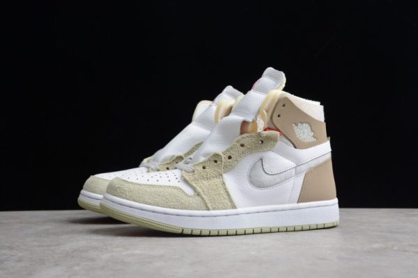 Jordan 1 High Zoom Air CMFT Olive Aura (W) CT0979-102 - Image 2