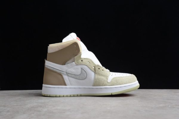 Jordan 1 High Zoom Air CMFT Olive Aura (W) CT0979-102 - Image 3