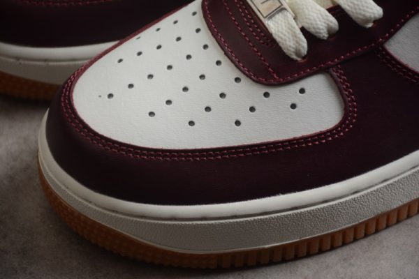 Nike Air Force 1 Low College Pack Night Maroon DQ7659-102 - Image 3