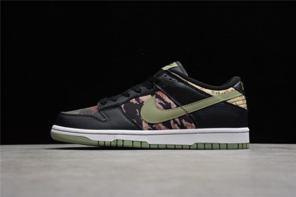 Nike Dunk Low Crazy Camo DH0957-001 - Image 2