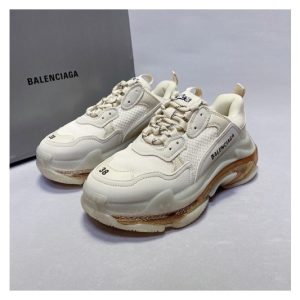 Ba***ci*ga triple s clear sole sneaker  purplewhite  544351 w06e1 1000(SP batch)