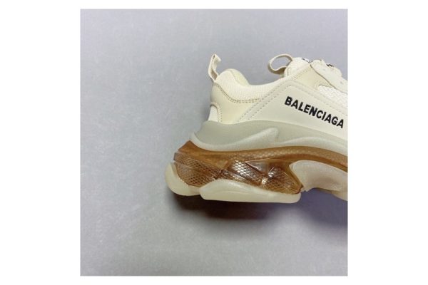 Ba***ci*ga triple s clear sole sneaker  purplewhite  544351 w06e1 1000(SP batch) - Image 2