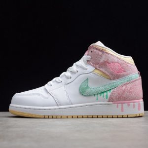 Jordan 1 Mid Paint Drip (GS) DD1666-100