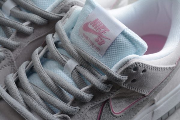 Nike SB Dunk Low Ishod Wair Flat Silver 895969-160 - Image 3