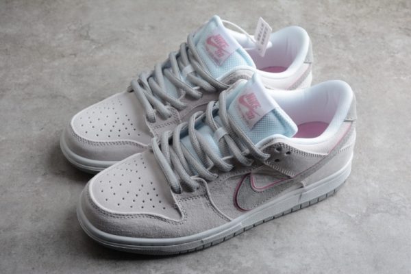 Nike SB Dunk Low Ishod Wair Flat Silver 895969-160 - Image 5