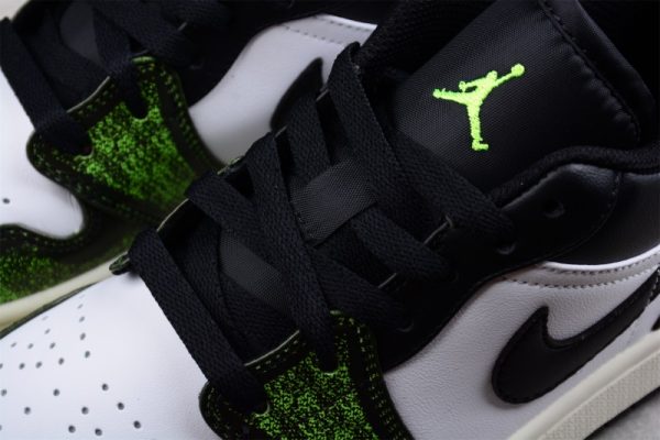 Jordan 1 Low White Black Green (GS) DO8244-003 - Image 2