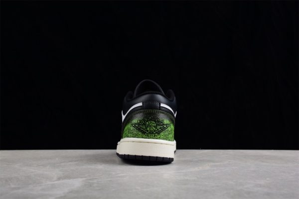Jordan 1 Low White Black Green (GS) DO8244-003 - Image 5