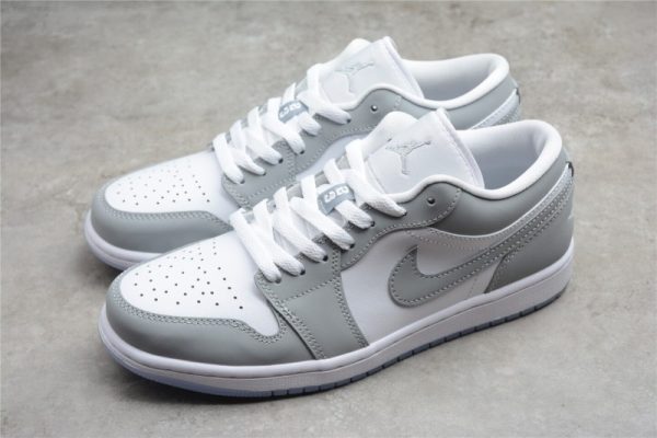 Air Jordan 1 Low W '' Wolf Grey White ''(SP Batch) DC0774-105 - Image 5