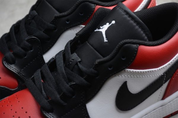 Jordan 1 Low Bred Toe 553558-612 - Image 2