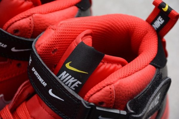 Nike Air Force 1 Mid Utility University Red 804609-605 - Image 4