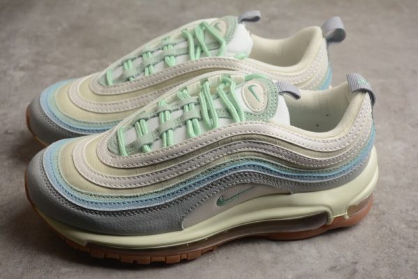 Nike Air Max 97 Enamel Green Sail Worn Blue (Women's) DX5766-131 - Image 4