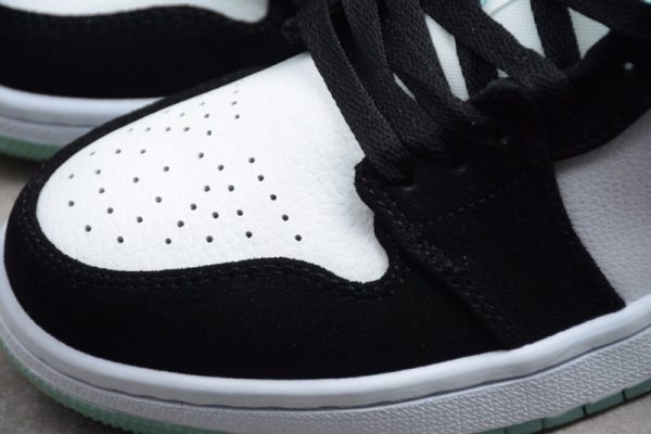 Jordan 1 Low White Black Aqua Blue CQ9823-131 - Image 2