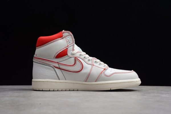 Jordan 1 Retro High Phantom Gym Red  555088-160 - Image 3