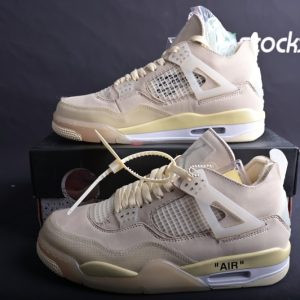 Air Jordan 4 Retro off-white sail(Retail Batch) CV9388-100