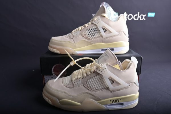 Air Jordan 4 Retro off-white sail(Retail Batch) CV9388-100