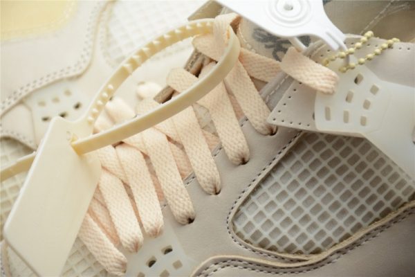 Air Jordan 4 Retro off-white sail(Retail Batch) CV9388-100 - Image 5