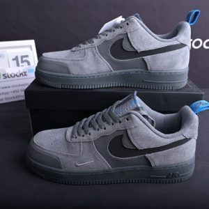 Nike Air Force 1 Low Cut Out Swoosh Grey DD6709-002