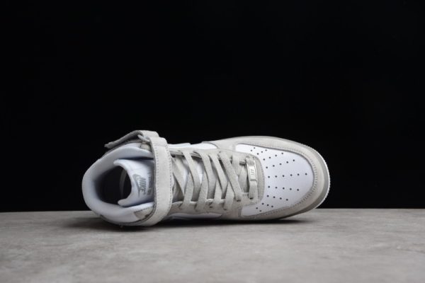 Nike Air Force 1 Mid Grey Blue White BC9925-102 - Image 4