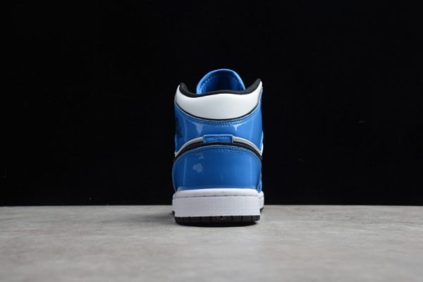 Jordan 1 Mid Signal Blue DD6834-402 - Image 2