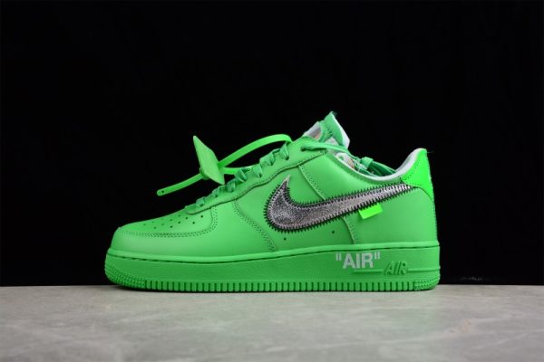 Nike Air Force 1 Low Off-White Light Green Spark(Retail Batch) DX1419-300 - Image 2