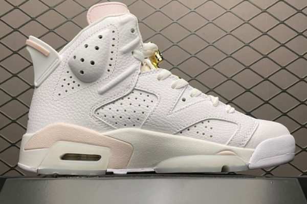 Jordan 6 Retro Gold Hoops (W) DH9696-100 - Image 2