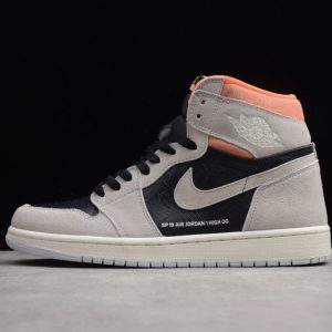 Air Jordan 1 Retro High Neutral Grey Hyper Crimson(SP batch) 555088-018