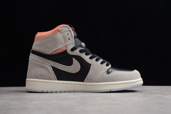 Air Jordan 1 Retro High Neutral Grey Hyper Crimson(SP batch) 555088-018 - Image 5