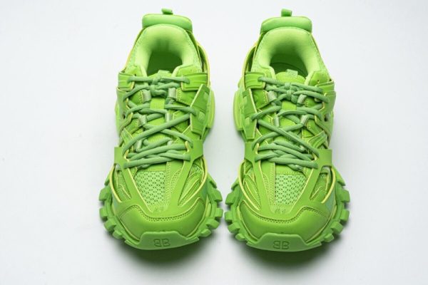 Ba***ci*ga Track.2 Open Sneaker Green 542023 W3AB1 3801 SP BATCH - Image 4