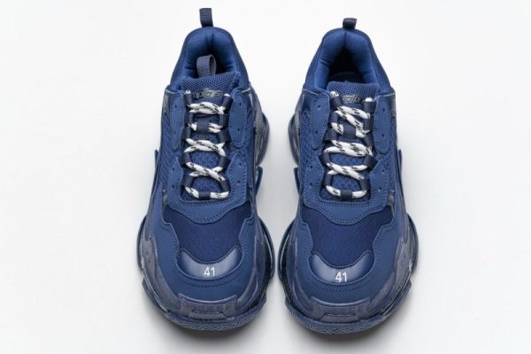 Ba***ci*ga Triple S Dark Blue 541624 W09O1 4107(SP batch) - Image 5