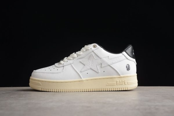 A Bathing Ape Bape Sta Black White Silver(SP batch) 1H70-191-022 - Image 2