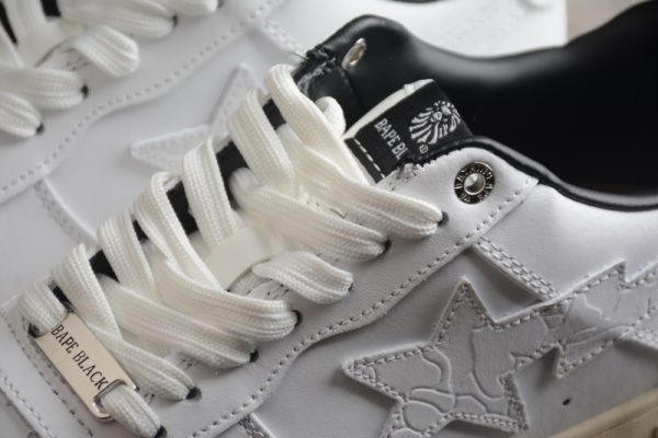 A Bathing Ape Bape Sta Black White Silver(SP batch) 1H70-191-022 - Image 3