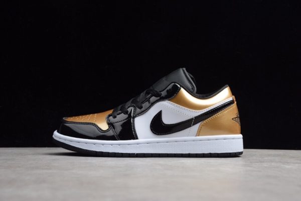 Jordan 1 Low Gold Toe CQ9447-700 - Image 2