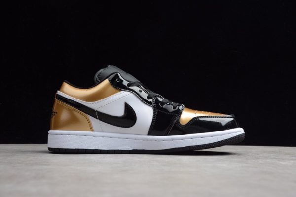 Jordan 1 Low Gold Toe CQ9447-700 - Image 3