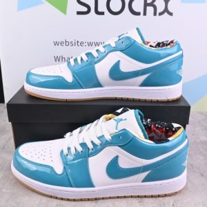 Jordan 1 Low SE Barcelona Cyber Teal DC6991-400