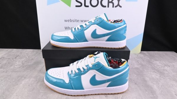 Jordan 1 Low SE Barcelona Cyber Teal DC6991-400