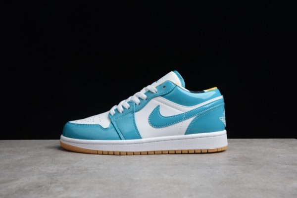 Jordan 1 Low SE Barcelona Cyber Teal DC6991-400 - Image 2